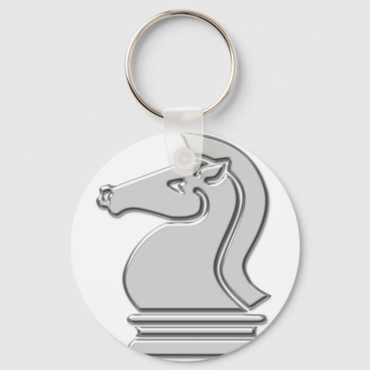 騎士メカッコいいタリックチェス キーホルダー (正面)