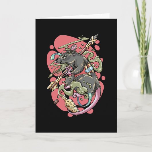 騎士ラット カード (正面)