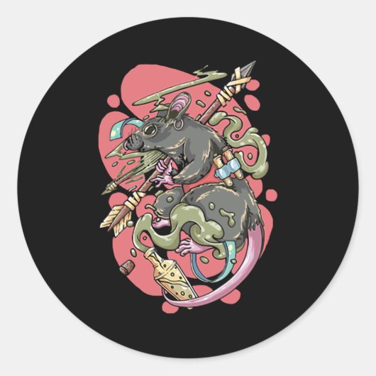 騎士ラット ラウンドシール (正面)