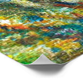 騎士ランスロット、緑の森に乗馬 ポスター (角)