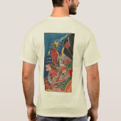 騎士兵のTシャツ（中製館） Tシャツ (裏面)