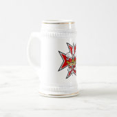騎士十字 ビールジョッキ (正面左)