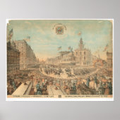 騎士団の大行列(1294A) ポスター (正面)