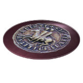 騎士団の宝石の紫のシール カッティングボード (角)