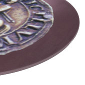 騎士団の宝石の紫のシール カッティングボード (角)