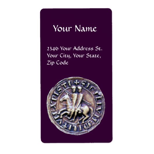 騎士団の封印 ラベル (正面)