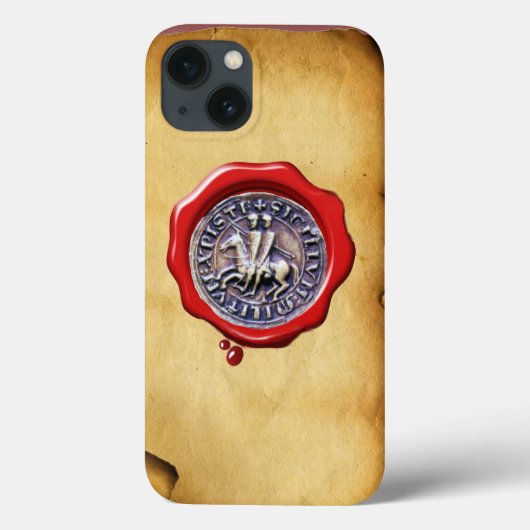 騎士団テンプラの蝋人形の封印 Case-Mate iPhoneケース (裏面)