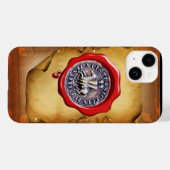 騎士団テンプラの蝋人形の封印 Case-Mate iPhoneケース (裏面 (横))
