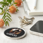 騎士団テンプラール叙事詩キリストの戦士 キーホルダー (側面)