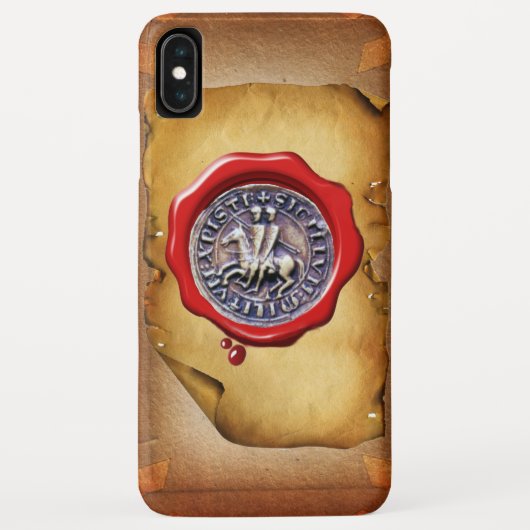 騎士団テンプラ赤い蝋人形の封印 Case-Mate iPhoneケース (裏面)