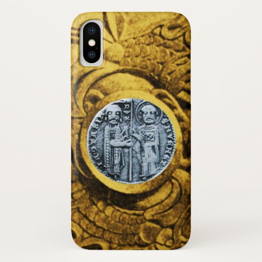騎士団テンプル金ゴールド黄色の封印 Case-Mate iPhoneケース (裏面)
