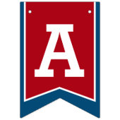 騎士団中世ハッピーバースデー第8回赤い青い鳥 バンティングフラッグ (第2の旗)