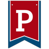 騎士団中世ハッピーバースデー第8回赤い青い鳥 バンティングフラッグ (第3の旗)