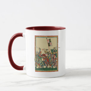 騎士団、14世紀Codex Manesse マグカップ