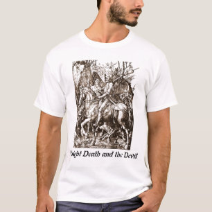 騎士死および悪魔のワイシャツ Tシャツ