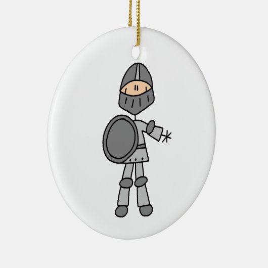 騎士王室の セラミックオーナメント (右)