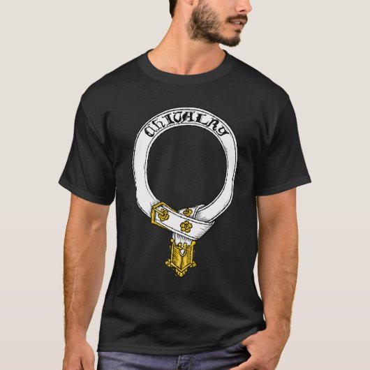 騎士道的徳目 木版画Tシャツ Tシャツ (正面)