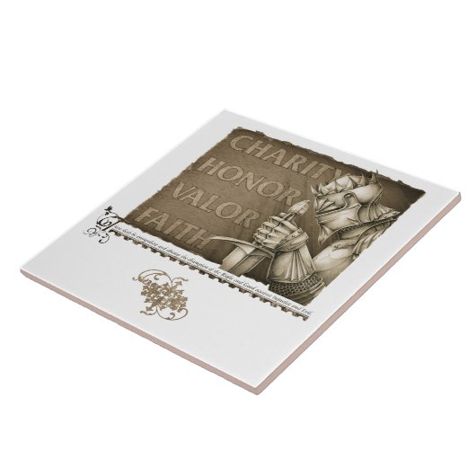 騎士道規約 タイル (側面)