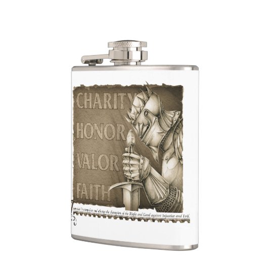 騎士道規約 フラスク (左)