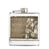 騎士道規約 フラスク (正面)