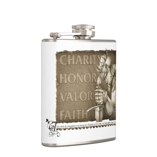 騎士道規約 フラスク (右)