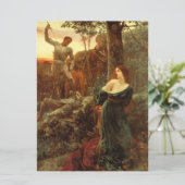 騎士道(フランクDicksee) カード (スタンド正面)