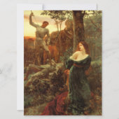 騎士道(フランクDicksee) カード (正面)