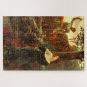 騎士道(フランクDicksee) ジグソーパズル (横)