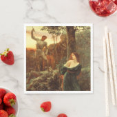 騎士道(フランクDicksee) スタンダードランチョンナプキン (インサイチュ)