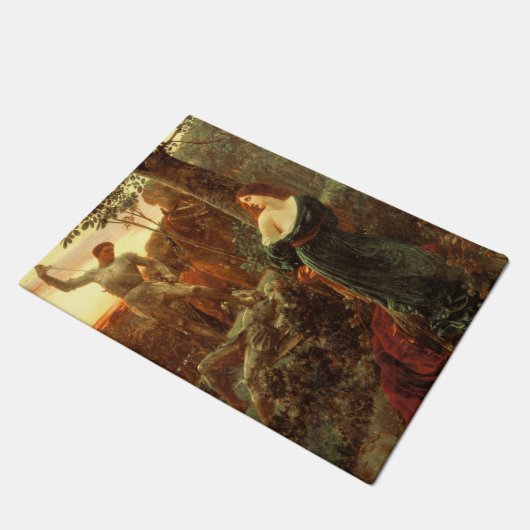 騎士道(フランクDicksee) ドアマット (アングル)