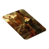 騎士道(フランクDicksee) マグネット (右側)