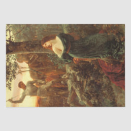 騎士道(フランクDicksee) 薄葉紙