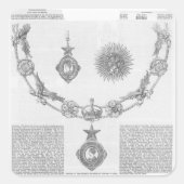 騎士階章 スクエアシール (正面)