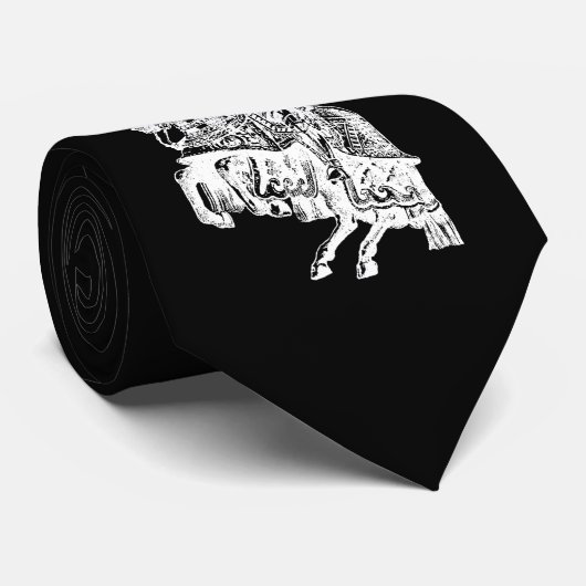 騎士首のタイ ネクタイ (ロール)