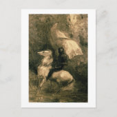 騎士1885年 ポストカード (正面)