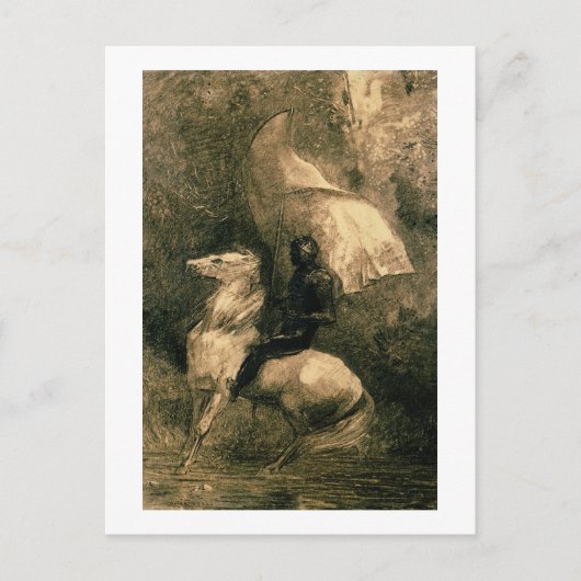 騎士1885年 ポストカード (正面)
