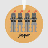 騎士 オーナメント (裏面)