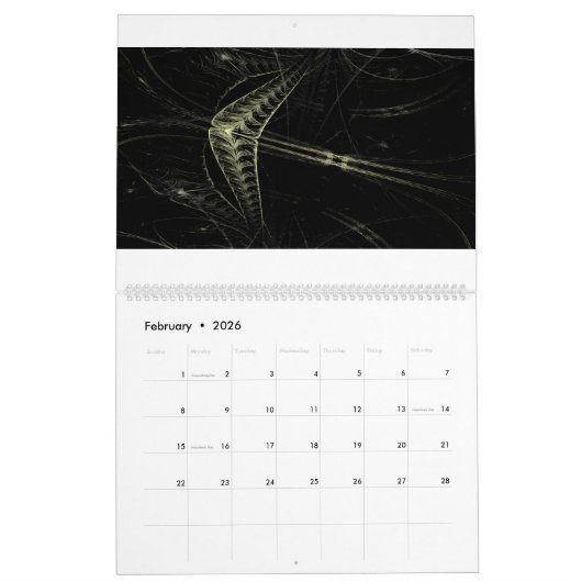 騎士  カレンダー (2月 2026)