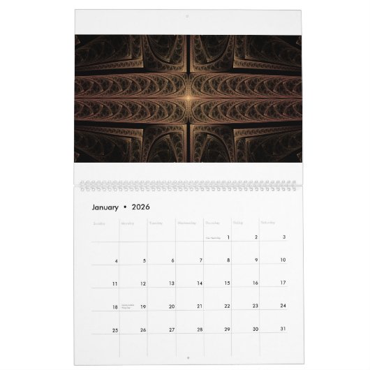 騎士  カレンダー (1月 2026)