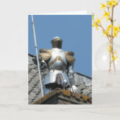 騎士 カード (黄色い花)