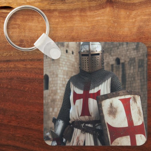 騎士 キーホルダー (正面)