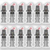 騎士 シール (正面)