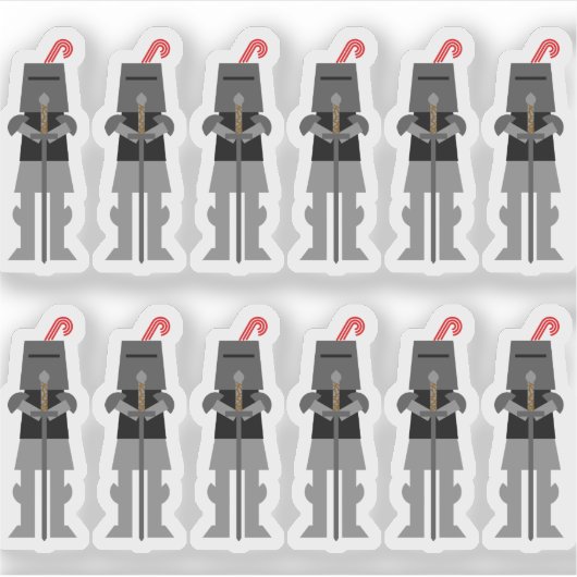 騎士 シール (正面)