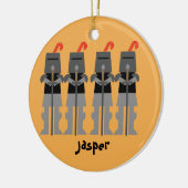 騎士 セラミックオーナメント (左)