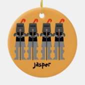 騎士 セラミックオーナメント (裏面)