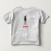 騎士 トドラーTシャツ (裏面)