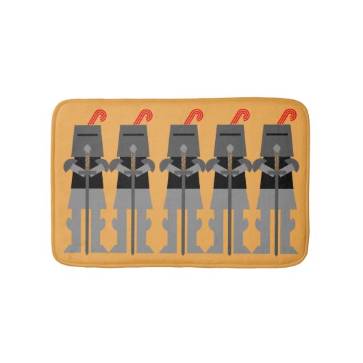 騎士 バスマット (正面)