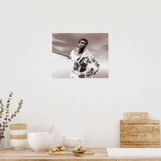 騎士 ポスター (キッチン)