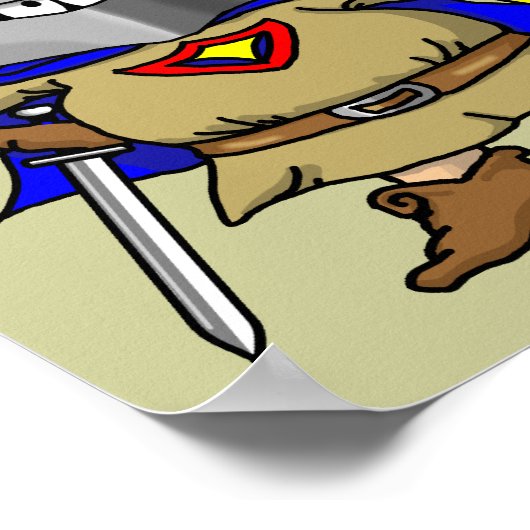 騎士 ポスター (角)