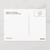 騎士 ポストカード (裏面)